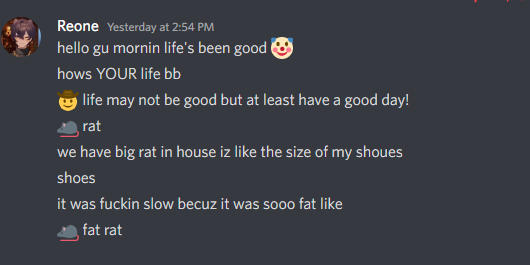 wantsomefluff's tweet photo. I wish I didnt check my discord- https://t.co/R0VRfzs7hO