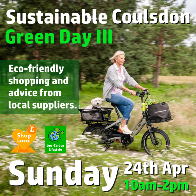 TOMORROW Eco-friendly shopping and advice from passionate local suppliers. 📍 Parish Hall, 141 Marlpit Ln, Coulsdon CR5 2HH #Sustainability #EcoFriendly