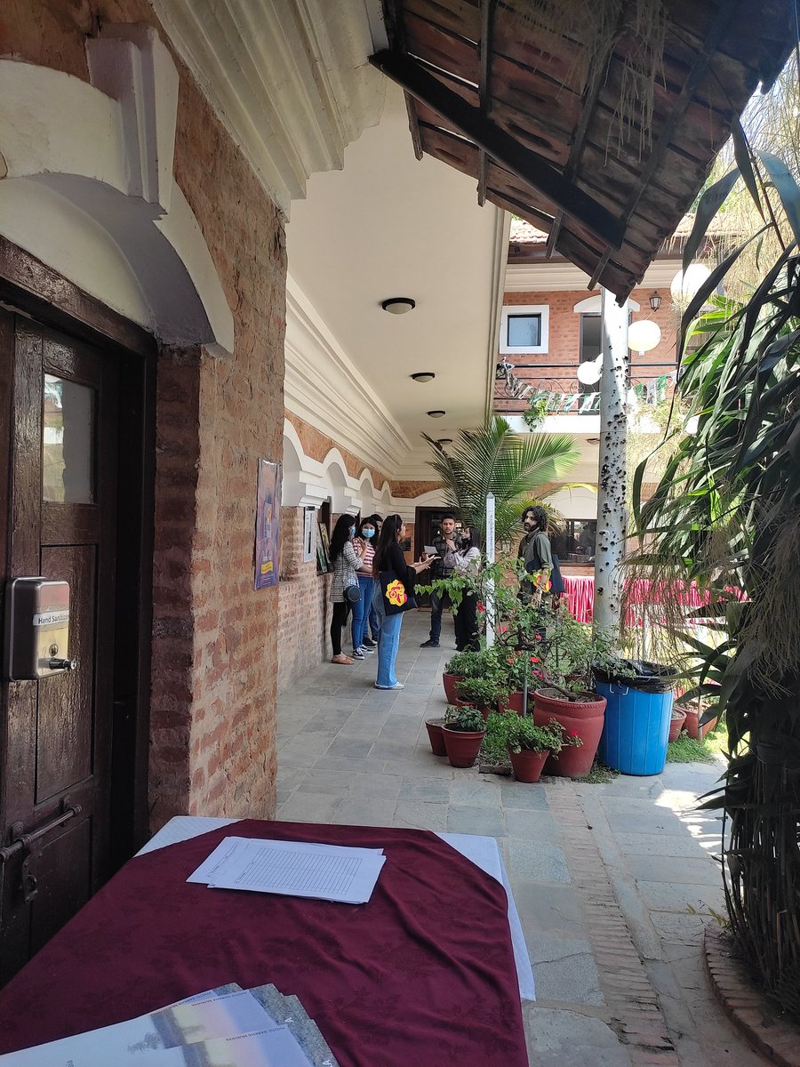filmsouthasia's tweet photo. We're here at #fsa22 Patan Dhoka, where are you? 11 more films to go for the day!
#filmsouthasia https://t.co/rs7FhMNbzt