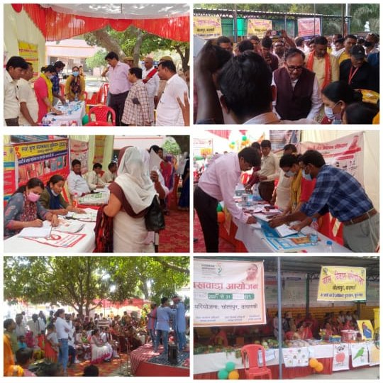 NtepVaranasi's tweet photo. CHOLAPUR Block PHC आजादी का अमृत महोत्सव
स्वास्थ मेलामें टीबी कैंप का आयोजन किया गया जिसमे STSचोलापुर द्वारा ३० व्यक्तियो की स्क्रीनिंग की गई एवं मेले मई आये हुए लोगो का संवेदीकरण किया गया @AnandBrc @CMO_VARANASI @ntep_UP @TbDivision @TBHDJ
#BlockHealthMela #EndTB @dheiovns https://t.co/J4u1Kut8k8