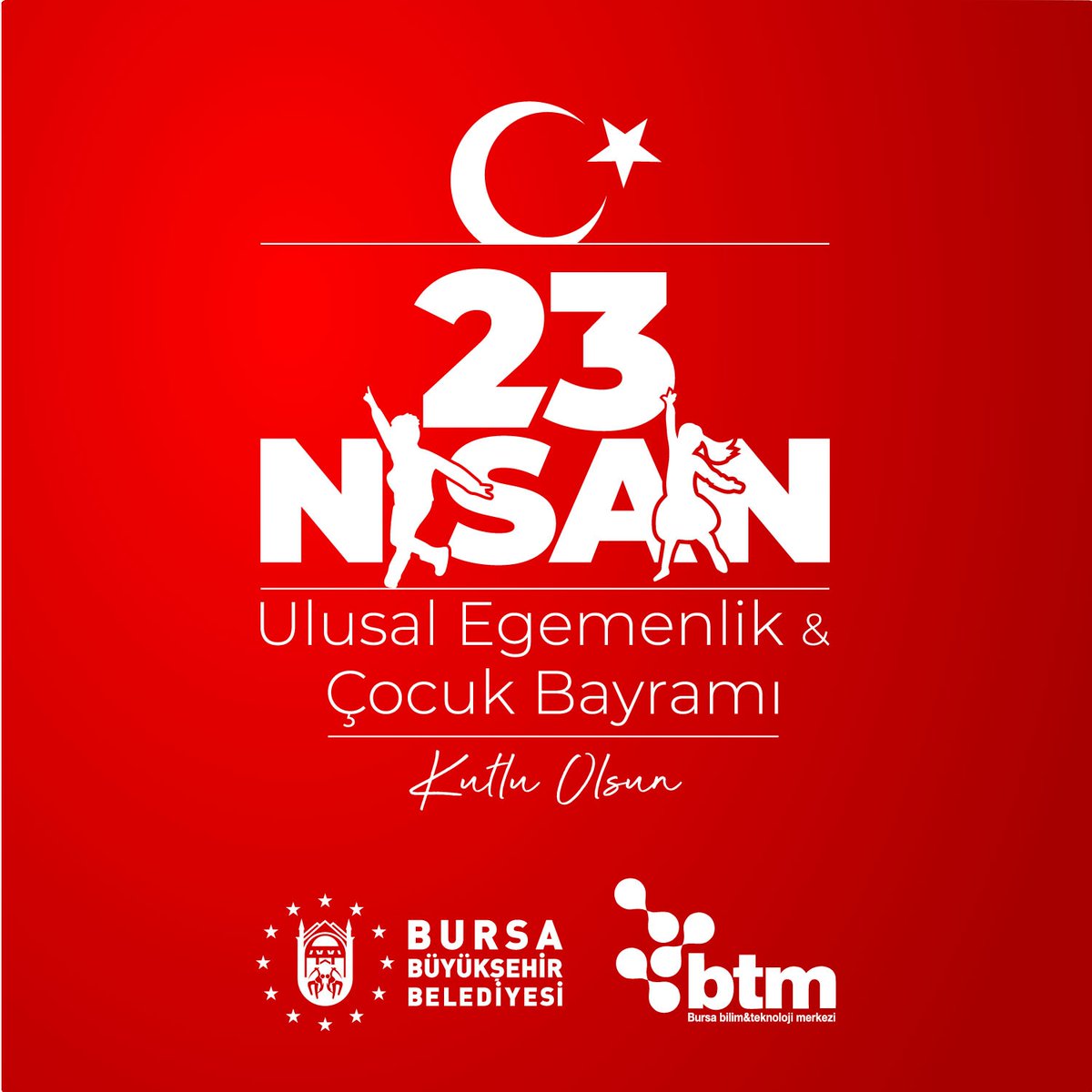 🇹🇷 Ulu Önderimiz Gazi Mustafa Kemal Atatürk'ün çocuklara armağan ettiği #23Nisan Ulusal Egemenlik ve Çocuk Bayramımız kutlu olsun! #23nisan