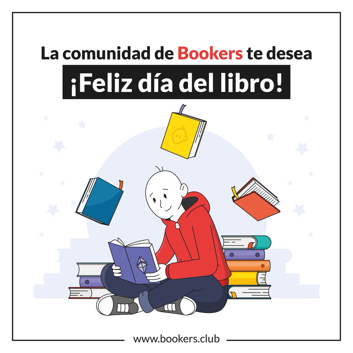 bookers_nft's tweet photo. ¡Feliz día del libro! 📚
La comunidad Bookers os anima a seguir leyendo …

#libros #libro #sabiduria #conocimiento #desarrollopersonal #bookers #nft #aprender #lectura #crecimientopersonal #diadellibro https://t.co/Bfa2PPr9fO