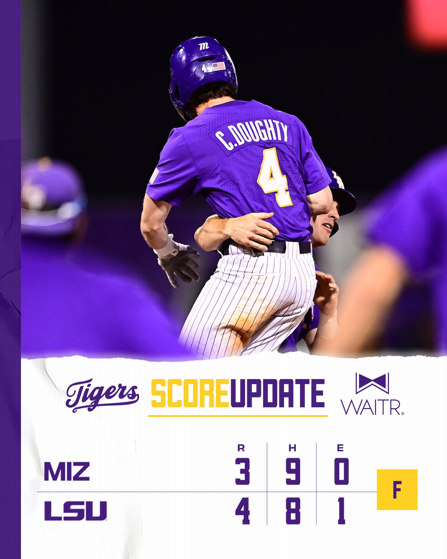 LSU Baseball on Twitter "W https//t.co/tiK54iygbc" / Twitter