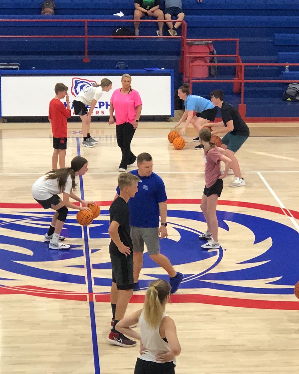 ron_baptist's tweet image. First day of @BreakthruBball Shooting/Ball Handling Camp in the books. These girls should sleep well tonight! Back at it tomorrow! #ladycoltswb #family #levelupp