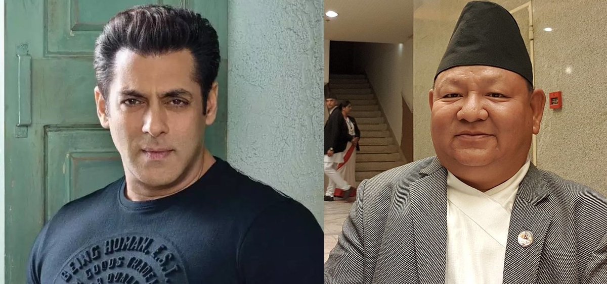 shabdaexpress's tweet photo. Salman Khan, the Bollywood superstar, will go on a Mountain Flight with Tourism Minister Prem Bahadur Ale. He is scheduled to arrive in Nepal on May 26. 

#SalmanKhan #PremAle #Tourism #MountainFlight #Everest #Breakfast #DabbandTour #Nepal #TSE #shabda #theshabdaexpress https://t.co/OAYgy6F6PY