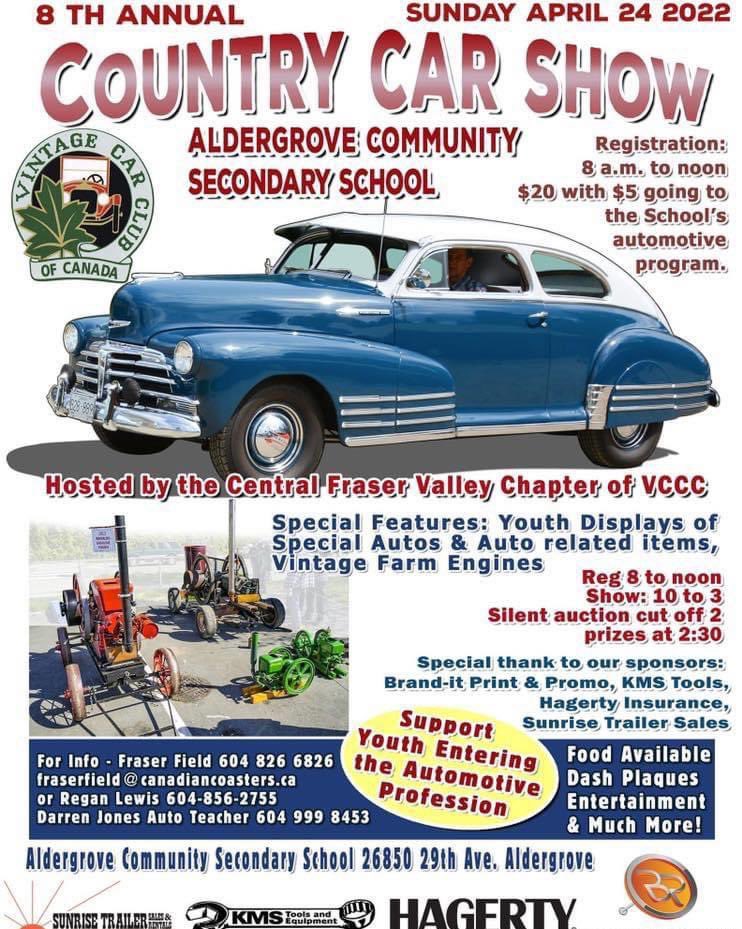 The Country Car show is back! This Sunday in our very own parking lot come check out some vintage cars! Partial proceeds benefit the ACSS automotive program. #acsstotems #wearetotems