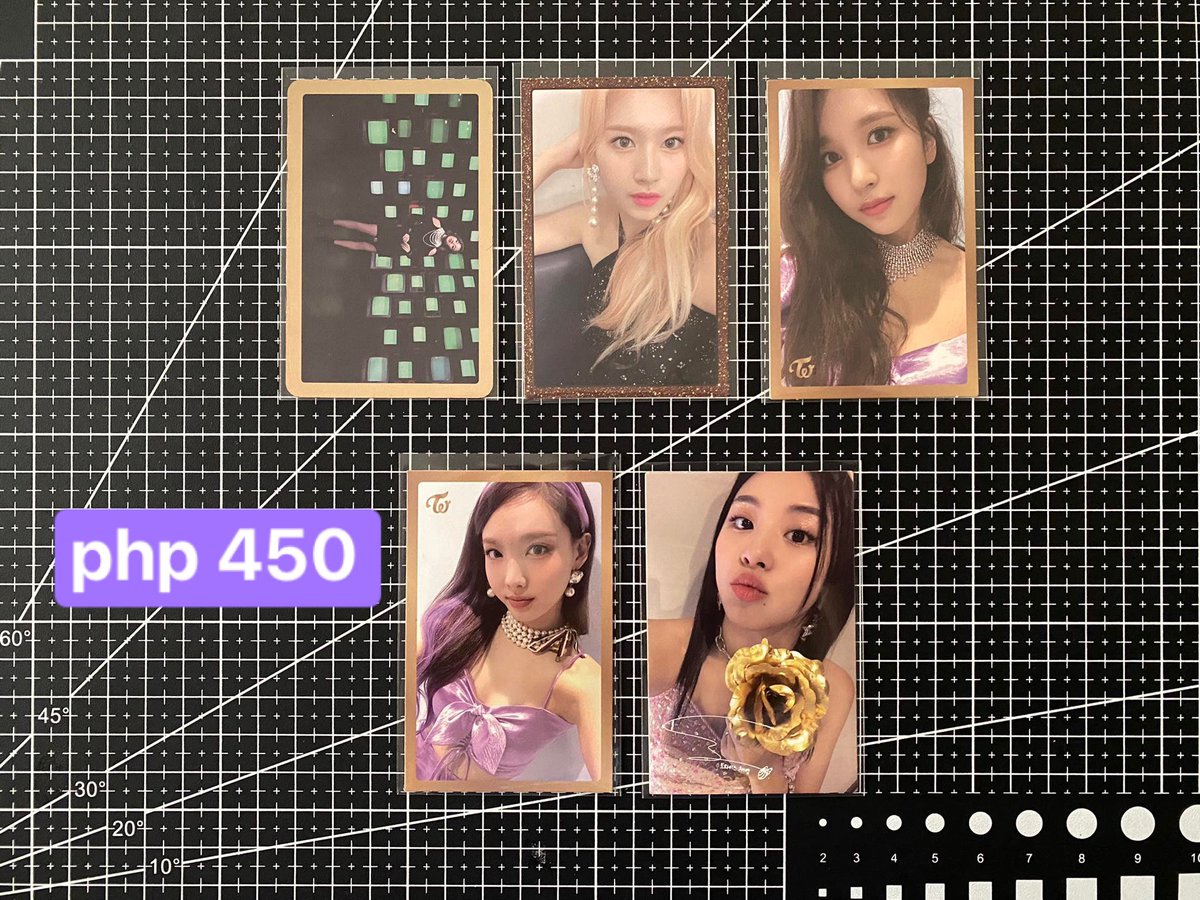 wntrwanders's tweet photo. #wws_sells 

wts lfb ph twice jihyo sana mina nayeon chaeyoung rose feel special pc

— onhand
— sold as set 
— php 450 + pf + lsf
— PAYO 
— expect pc marks / scratches ; check condi before claiming
— don’t claim if sensitive

reply/dm to claim^ https://t.co/cn2AiqquON