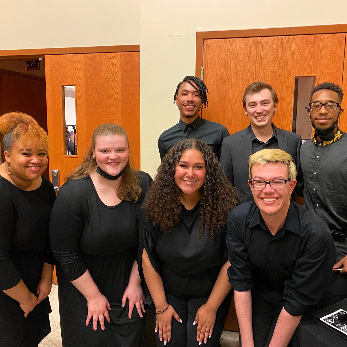 Tonight was the <a href="/slso/">St. Louis Symphony Orchestra</a> IN UNISON Showcase! It was fun to share the stage with eighty of my closest friends, including these wonderful people.