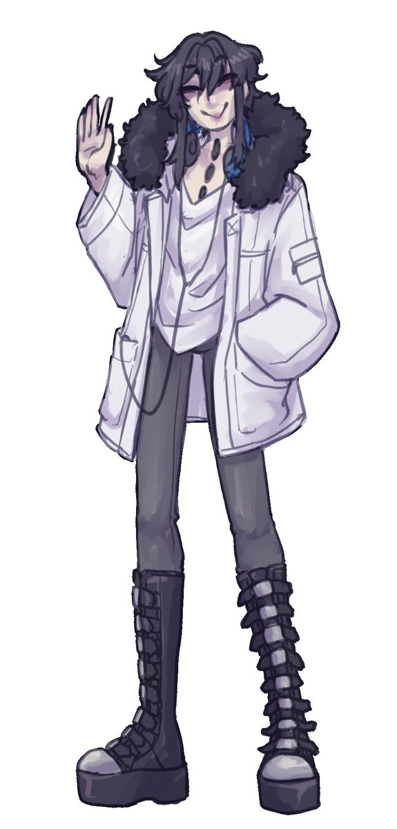 guttersblessing's tweet photo. i do a lot of character design stuff now i guess. heres a funny little it/its https://t.co/EY5fpTRtde