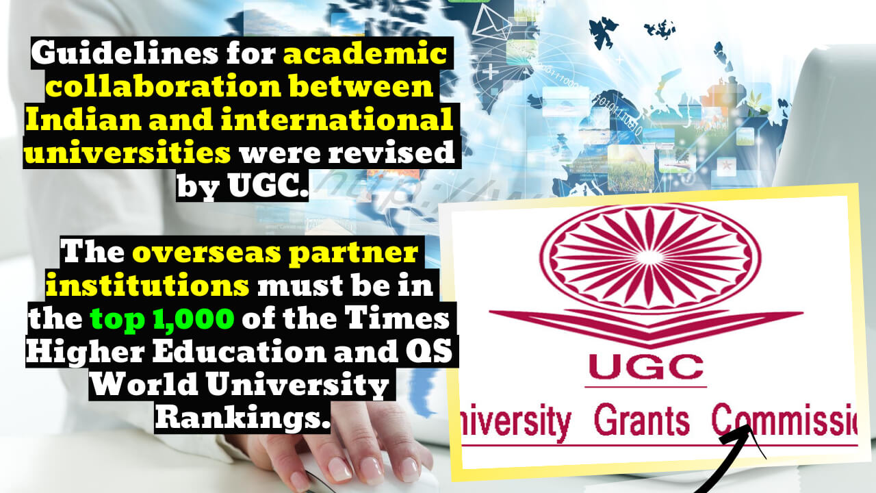 New academic partnership rules between Indian and international universities approved by UGC