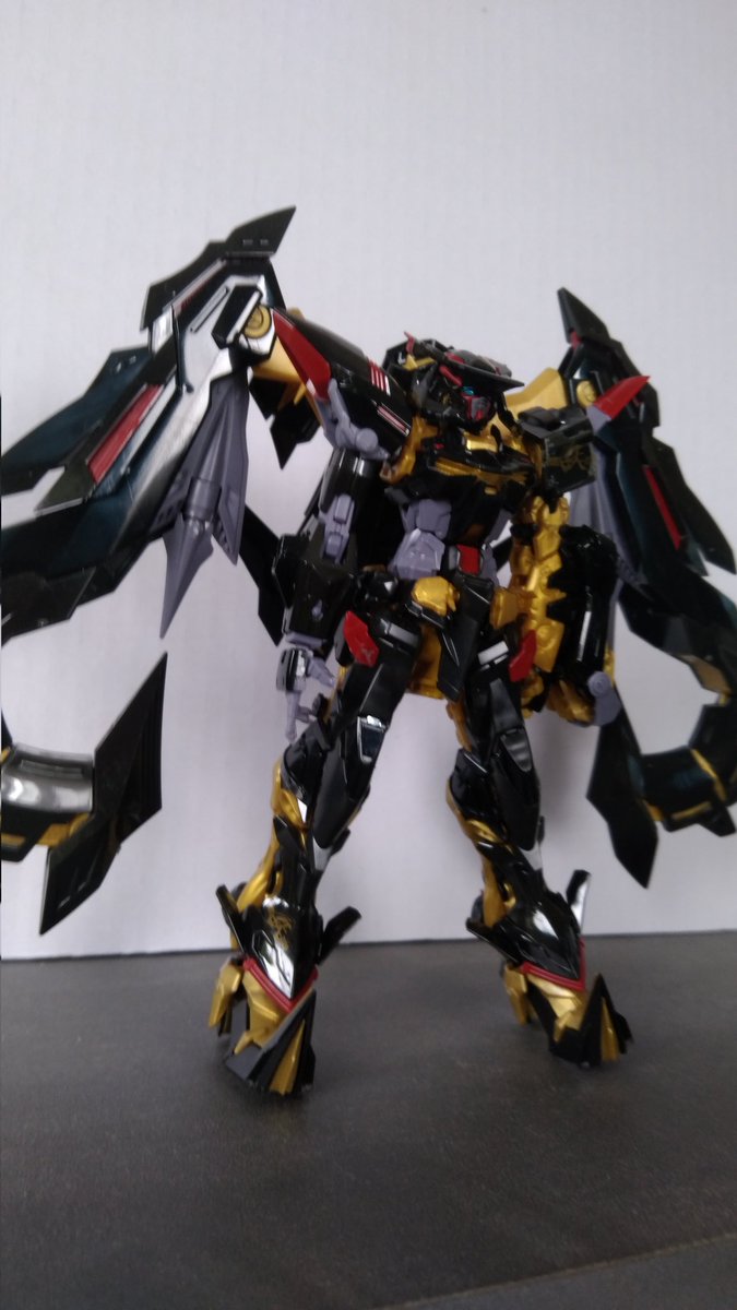 mae3yo's tweet photo. RGガンダムアストレイ　ゴールドフレーム天ミナです。 https://t.co/JZwKhqhBAR