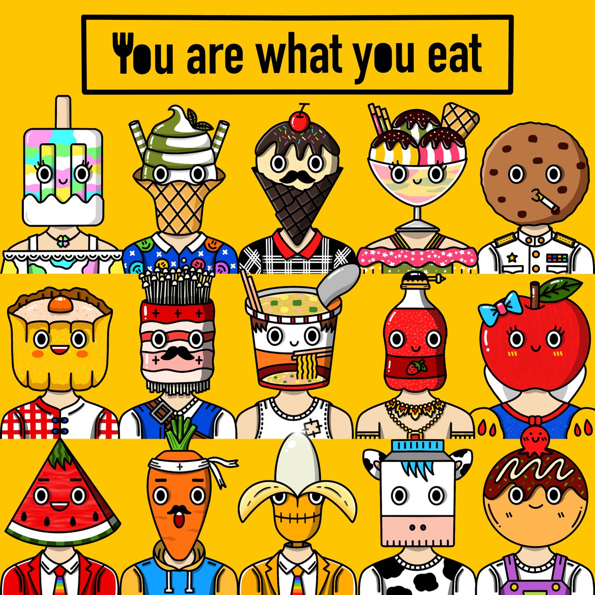 My food are ready to serve now on @ParasHQ 

Check it out☺️❤️

Restaurant : discord.gg/cKRQQwEwuk
Menu : paras.id/youarewhatyoue…

#NEARnft #nftcollectors #paras #PARASnft #nftcommunity #nftthailand #JPTHnearnft