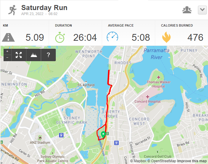 JaseAURunner's tweet photo. GETTING CLOSE TO SUB 26 PARKRUN
Getting close to doing a sub 26 minute parkrun for the first time since February donig Rhodes parkrun running like a girl repping @onegirlorg in 26:04. #parkrun #parkrunau #loveparkrun #rhodesparkrun #runlikeagirl #runninglikeagirl #doitinadress https://t.co/wCcBSE0xeG