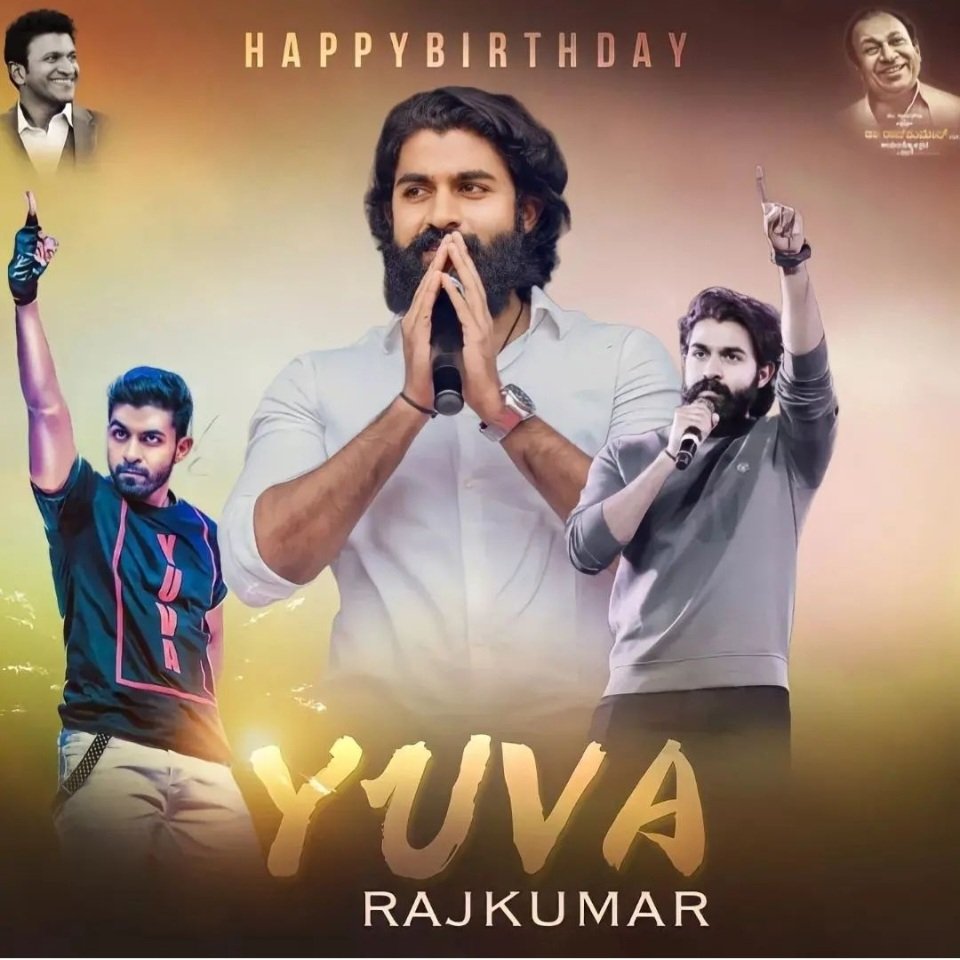 BahaddurChethan's tweet photo. Wish u Happy Birthday @yuva_rajkumar 💐🎂May all ur dreams come true sir😊 https://t.co/RunrOyt6xd