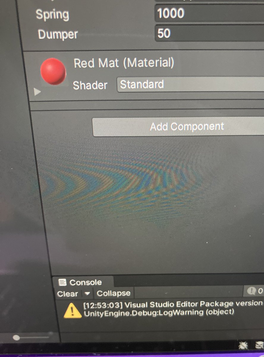 ChaAndShiro's tweet image. #unity学習
位置を動かす事が、力を加える事だとか、普段考えたことないかな。なんかこの感じ、以前、どうしてロボットにバネ付けて考えるんだろで止まってた、PD制御っていうのに似てる？