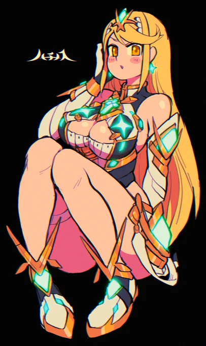 ✨✨✨ミスラ〜✨✨✨
#Xenoblade2 