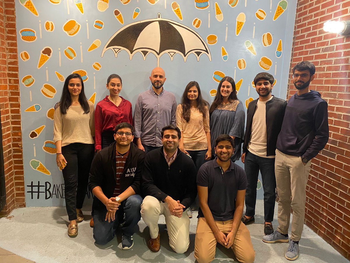 Eating ice cream and hanging out with the brightest medical minds of #AKUGlobal in Nashville at #bakedbear. Nothing but praise for current AKU faculty! <a href="/KMirza/">Kamran Mirza MD PhD - کامران مرزا</a> <a href="/amirshariffmd/">Amir Shariff</a> <a href="/hamayailsmile/">Hamayail Ansari</a> <a href="/AdilHaiderMD/">Adil Haider</a> <a href="/SarahNadeemMD/">Sarah Nadeem</a> <a href="/drsyedasad/">Asad Ali MBBS, MPH</a> <a href="/CEO_AKUHPK/">Dr Farhat Abbas, T.I,S.I</a>