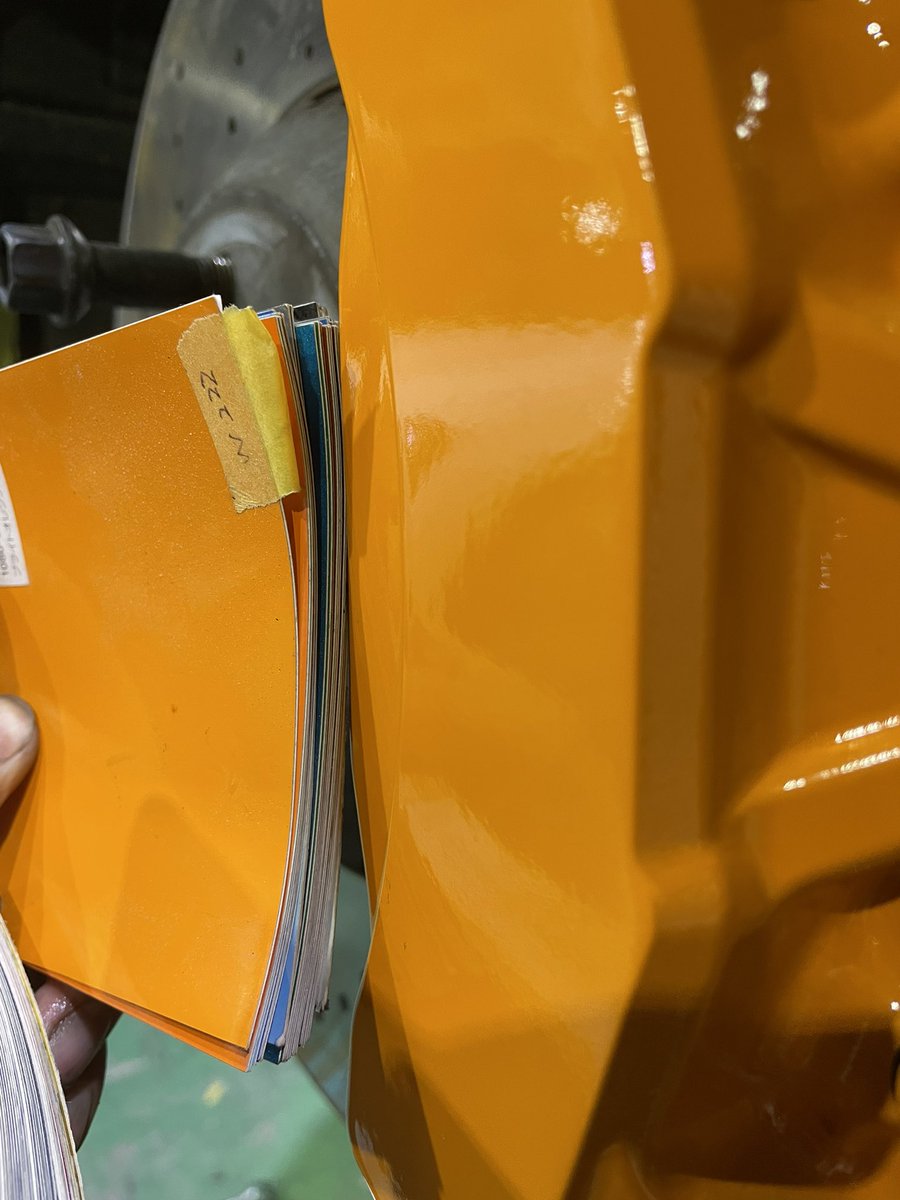 キャリパー塗装