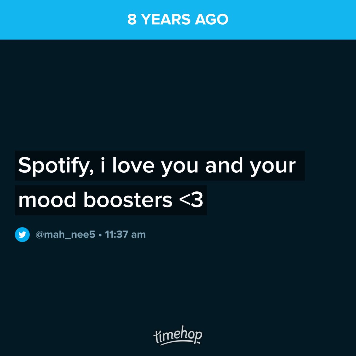 mah_nee5's tweet photo. Still love Spotify and it’s playlists. https://t.co/Pmt5B2JJNg