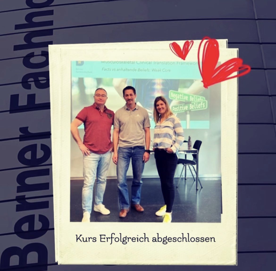 FerrryP's tweet image. Zwei erfolgreiche Tage konnten an der Berner Fachhochschule Physiotherapie abgeschlossen werden. Herzlichen Dank Simone Zingg und Dr. Christian Gauss für die Zusammenarbeit. 👏🏻👏🏻👏🏻