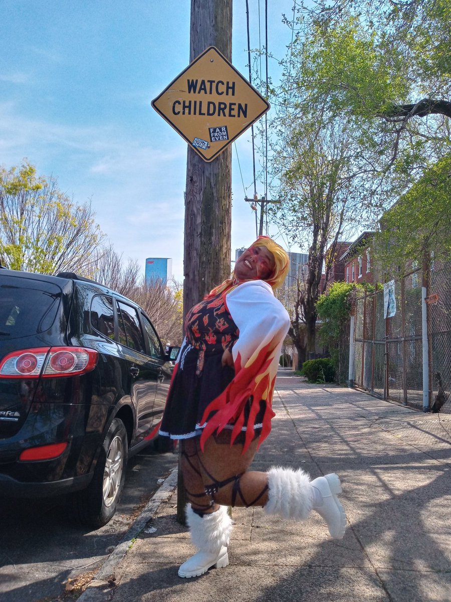 KUnclaimed's tweet photo. Its giving Flame Hashiro meets Harajuku doll https://t.co/KRgZXniOKw