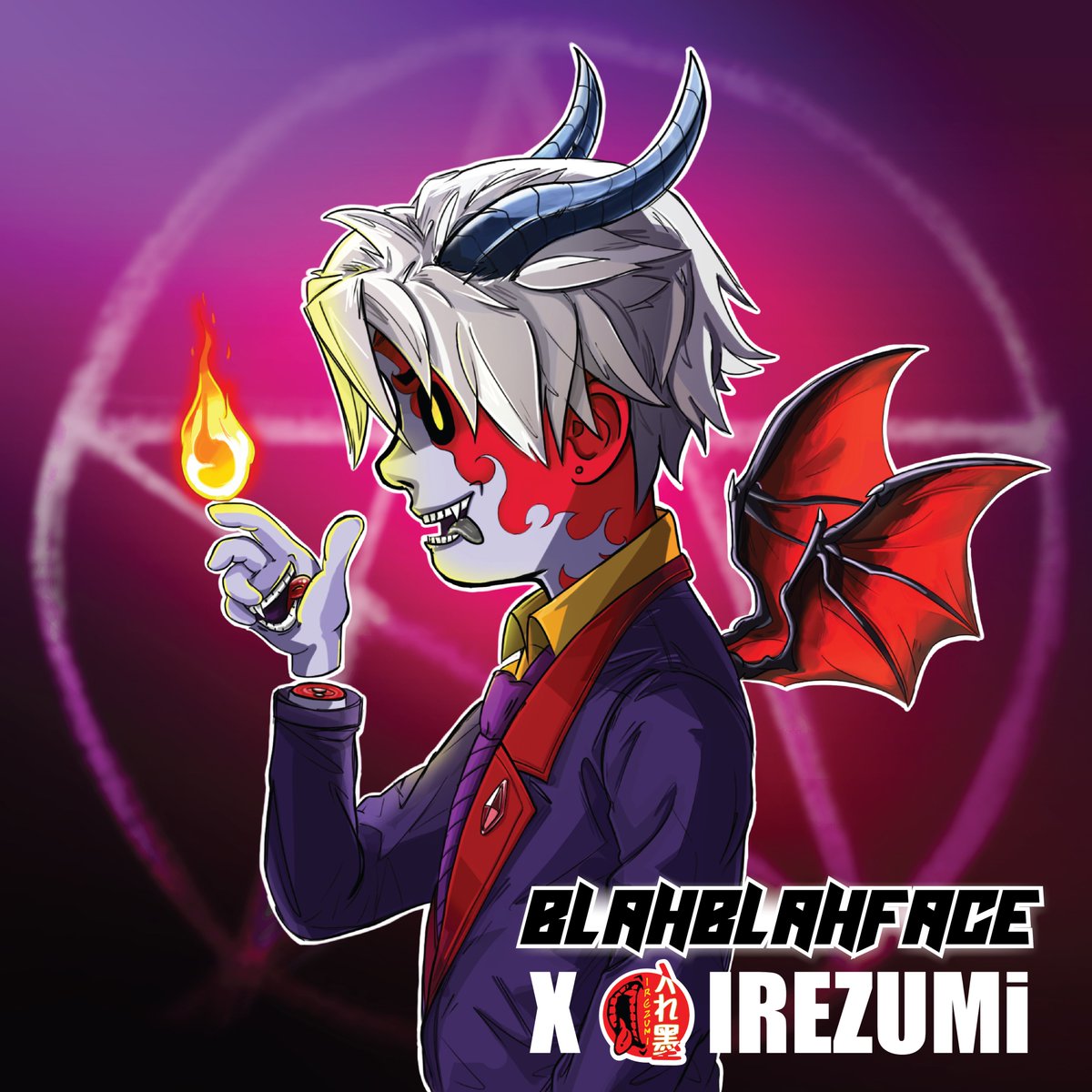 BlahBlahfaceNFT's tweet photo. 🔥NEW DROP collab card🔥
📢Collaboration BlahBlahface x Irezumi @jugkeym 
Raffle on my discord sv.
Start raffle 23 april 2022  1pm -8pm Thailand time (UTC+7)
discord : https://t.co/Fd2f1KyuWM 
Paras : https://t.co/0b3pYNtAf7
#nearNFTs #NFTCommumity #nft #NEARnft #NEARcollector https://t.co/C0Oqh0ieYu