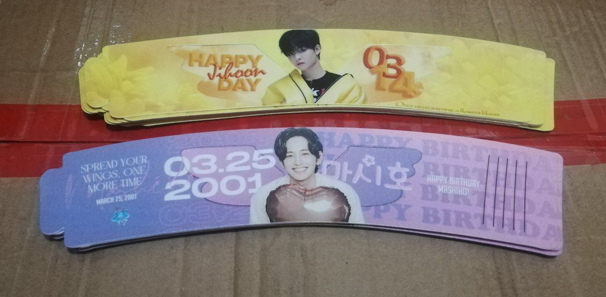 treasurephcebu's tweet photo. #READYSETCHILL
Early bird freebies
แจ jihoon / mashiho winged cupsleeve from @H4gsNationEvent
แจ trace wristband https://t.co/7YvxXz0o9L