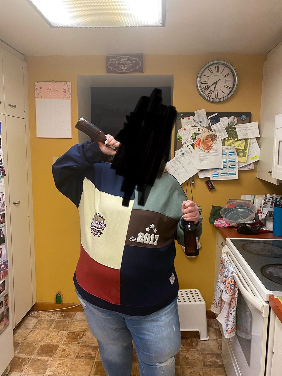 monkeyfarty's tweet photo. my mom took my hoodie around https://t.co/DXZlGqqsOC