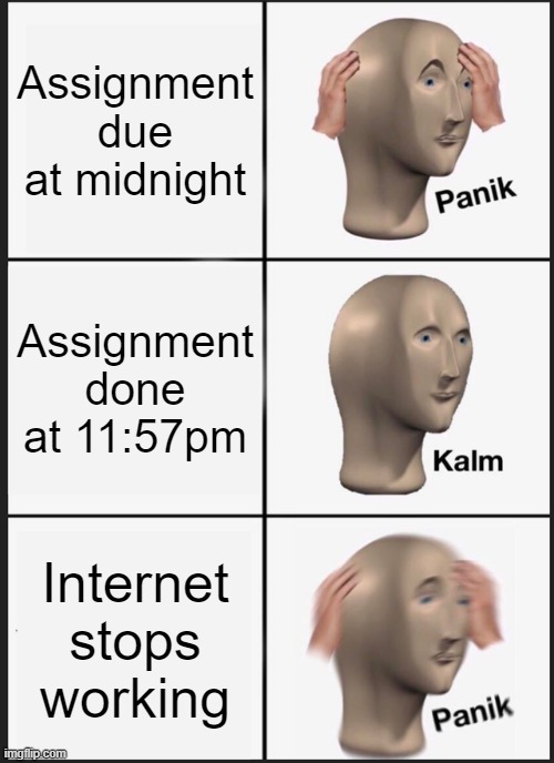 SDI_school's tweet photo. If you're seeing this meme, it's too late. ๐ rest up this weekend and get back to it on Monday.
#WhyISDI #missedassignment #schoolmeme #educationmemes https://t.co/nmjopoyhsL