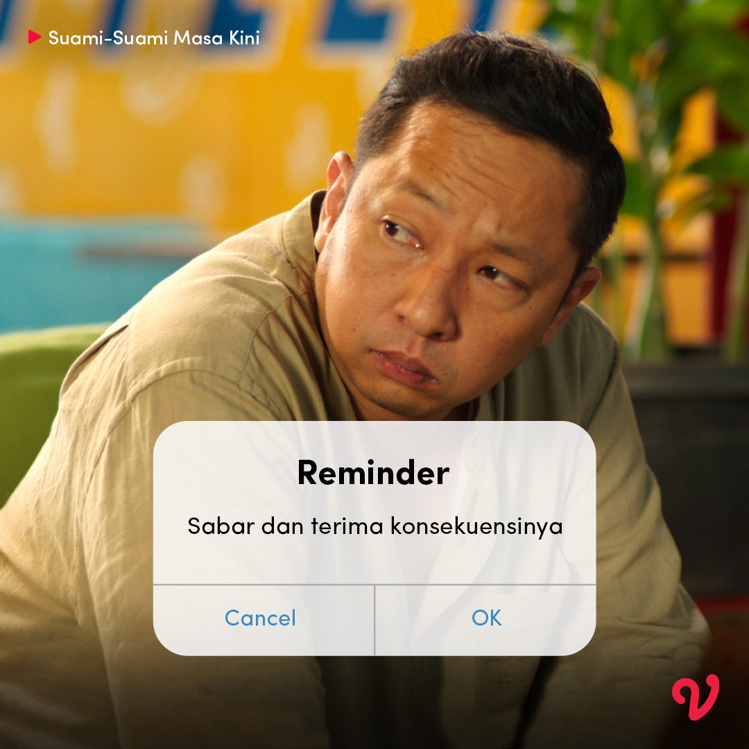 vidio's tweet photo. Sebenernya ini reminder untuk para suami-suami..
Tapi barangkali kalian ada yang relate juga yekan..🤭
#SSMK #SuamiSuamiMasaKini #Vidiooriginals #SemuaAdaDiVidio https://t.co/xDWSg7YHng