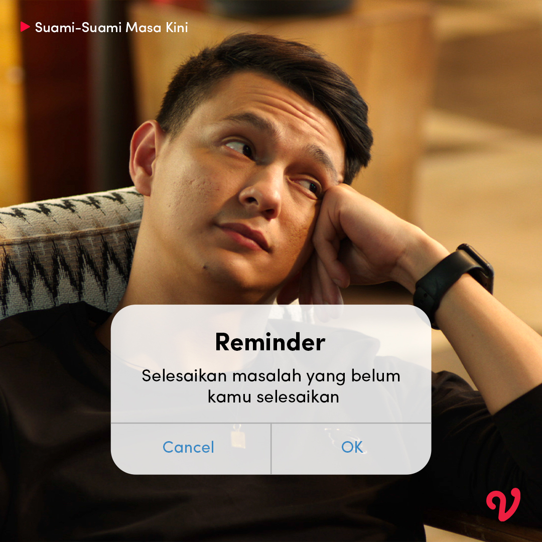 vidio's tweet photo. Sebenernya ini reminder untuk para suami-suami..
Tapi barangkali kalian ada yang relate juga yekan..🤭
#SSMK #SuamiSuamiMasaKini #Vidiooriginals #SemuaAdaDiVidio https://t.co/xDWSg7YHng