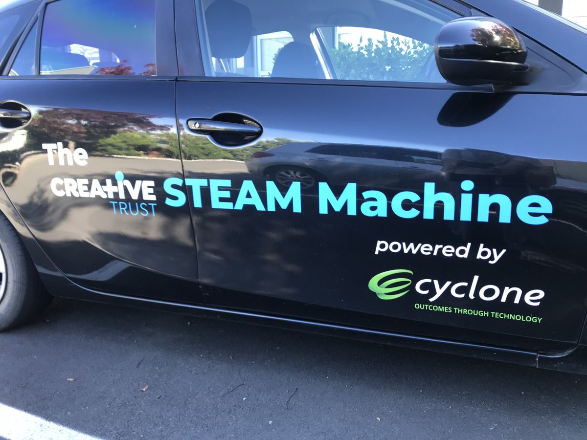 Last day at Aranui Library for the Tech school holiday programme, we had regulars banging on the glass wanting to get in before opening!

Made possible by The STEAM Machine (thanks @Cyclonenz) <a href="/GCSNinAction/">Greater Christchurch Schools' Network</a>  <a href="/chchLibLearning/">Learning Centres</a>  <a href="/EducationGovtNZ/">Te Tāhuhu o te Mātauranga</a> Next week catch us at Linwood Library