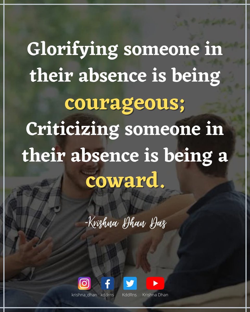 Krishna Dhan Das tweet media