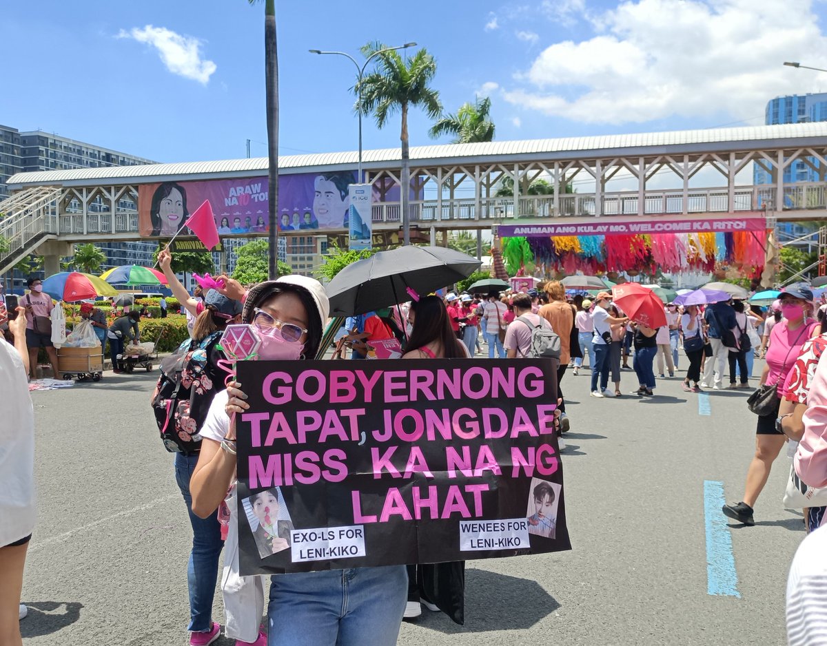 JONGDAE UMUWI KA NA 

#ArawNa10To #HBDPresidentLeni
#TaoSaTaoParaKayRobredo #PasayisPink 
#IpanaloNa10ParaSaLahat <a href="/KPOPSTANS4LENI/">KS4L</a> 
#WeneesForLeni #EXOLSFORLENI