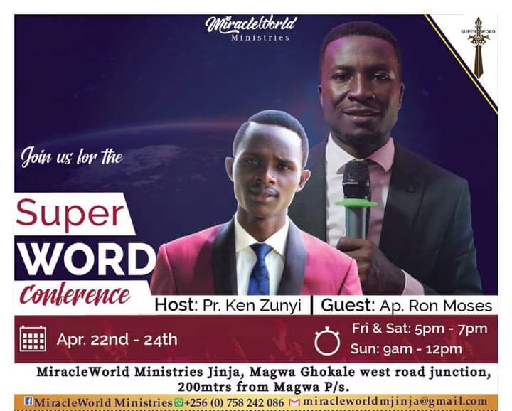 Sam57573270's tweet photo. Happy Blessed Weekend, my #followers@#miracleworldministries.
#SuperWordConference@#Day23rd.
Don't miss Today, Apostle gonna bless us more than yesterday.
Amen https://t.co/fNMnqdso5v