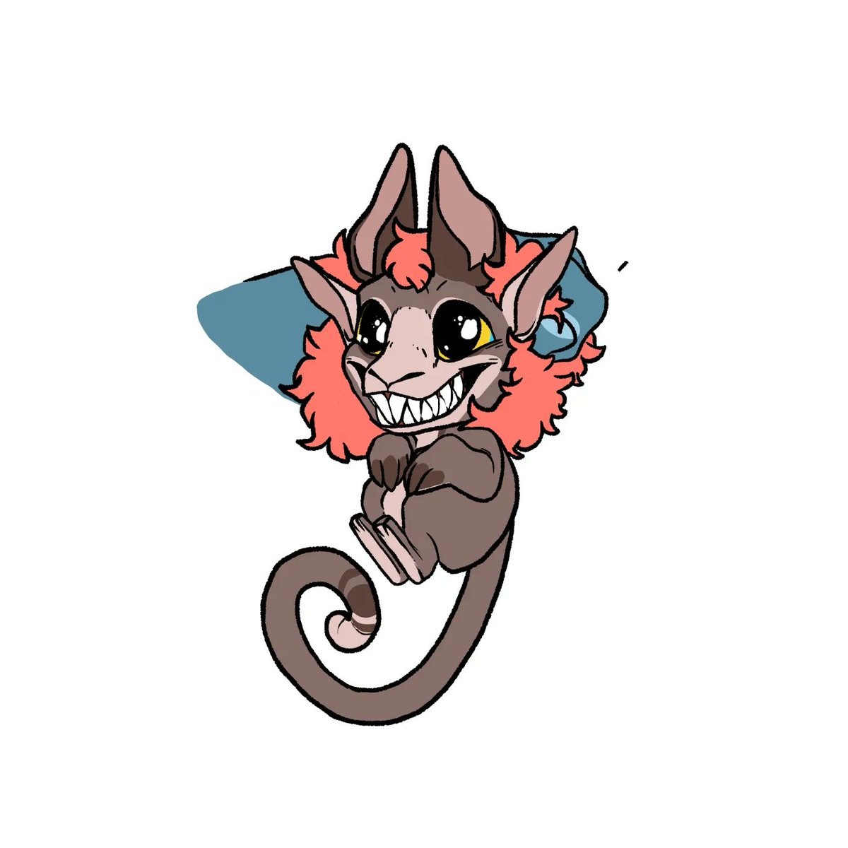 MapleApocalypse's tweet photo. Little Neon abandoned again. Back to the woods he goes. I guess smiling doesn't always work. At least not with teeth like that 😔
#furry #OC #Fursona #furry https://t.co/WB53Lka53s