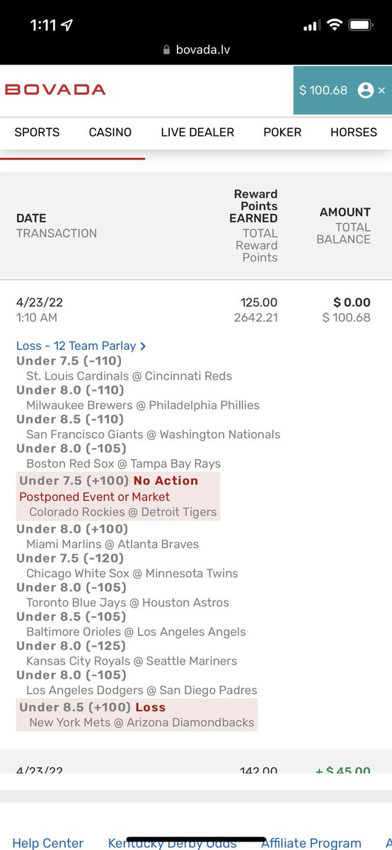 Ron_dog69's tweet photo. True pain @BookitWithTrent @br_betting @Bovada_Casino @BleacherReport https://t.co/X5bImTfTIE