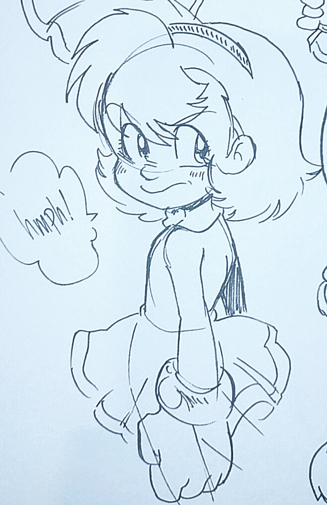 ProxieBot's tweet photo. She's so fun to draw 🥰 https://t.co/KlobauPc9E