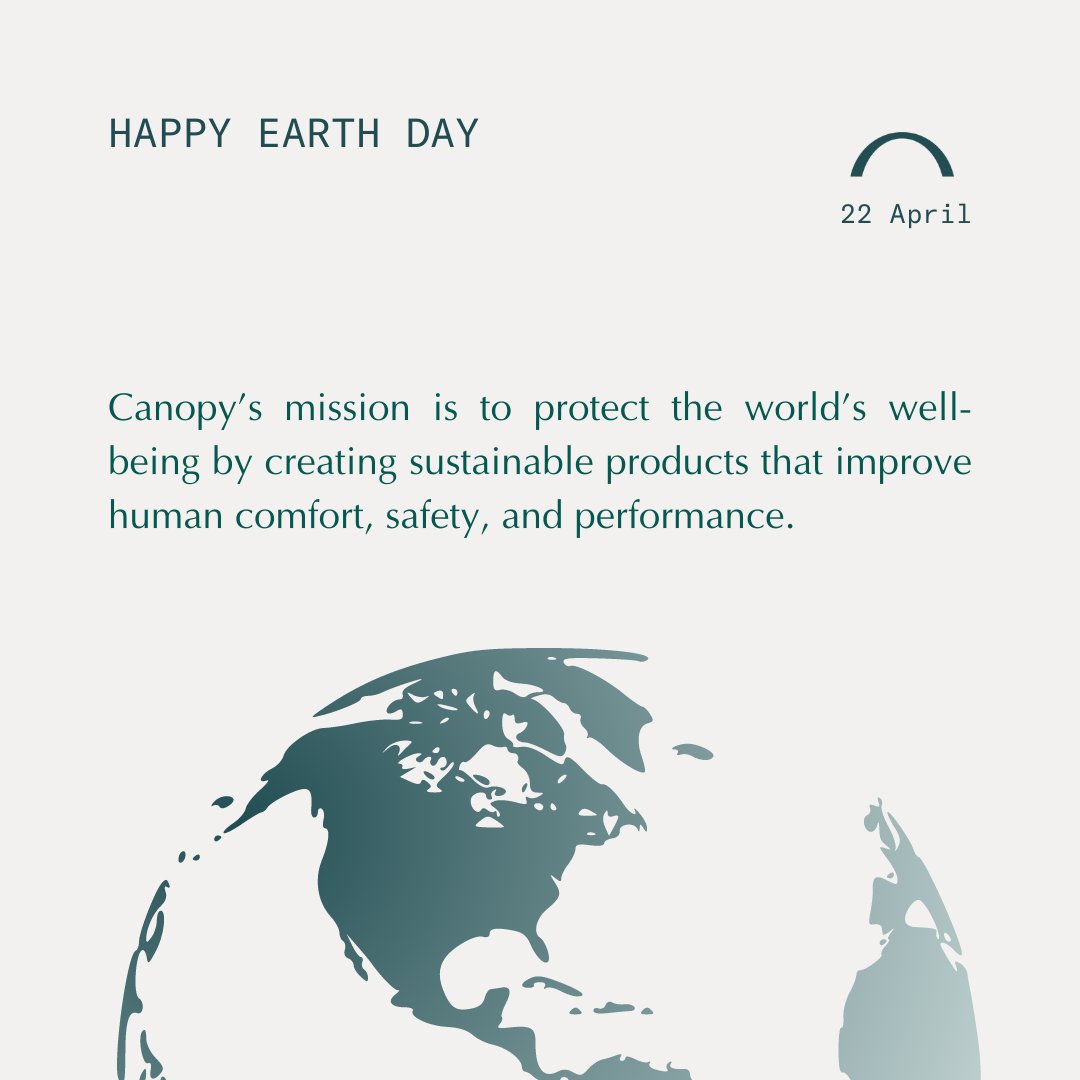 Happy #EarthDay. Reducing the environmental footprint of disposable N95 respirators was of utmost importance to us in the creation of Canopy.

Instead of using disposables, try Canopy, letting your reusable respirator protect you as well as this planet we call home. #BetterMasks