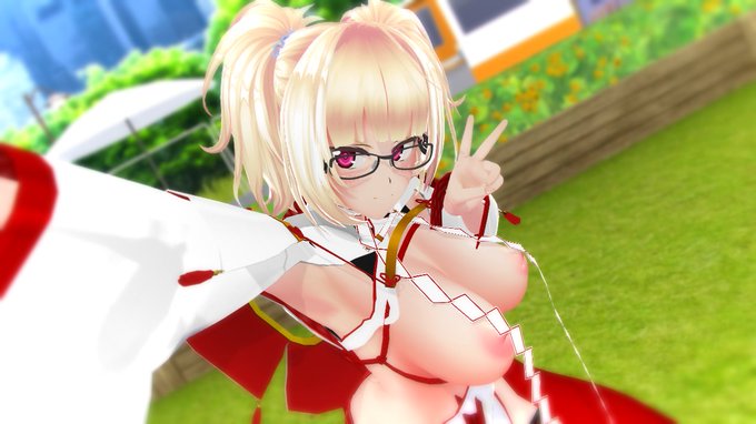 自己アピールを欠かさないヒロイン 