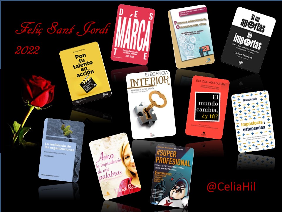 pacsta11's tweet photo. Top Twitter #rrhhcorner:  @CeliaHil: 'Feliç #SantJordi22🐉📖🌹
Suggeriments 😉
#PonTuTaletoEnAcción #Desmárcate #EleganciaInterior #SiNoAportasNoImportas #ElMundoCambiaYTú #ImpostorasyEstupendas #SuperProfesional #AmoLa… https://t.co/ZCh5qcOQ8D, see more https://t.co/Xdmu86zAYy