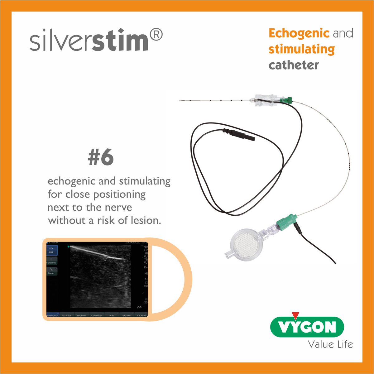 #Silverstim combines modern techniques to offer the most precise #catheter placement. The new thin silver layer coating on the whole length of the catheter ensures optimum conductivity and echogenicity, without reducing the internal diameter.

Learn more: https://t.co/lZWanwkac5 https://t.co/iNSoipV8EF