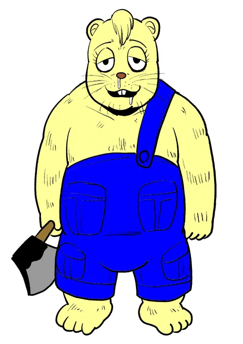 記憶でドンチャックを描きました。 