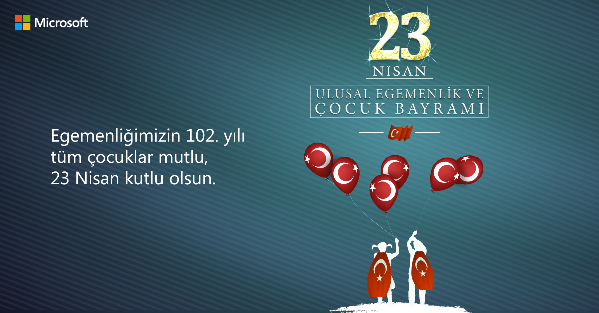 23 Nisan Ulusal Egemenlik ve Çocuk Bayramı Kutlu olsun! #23Nisan