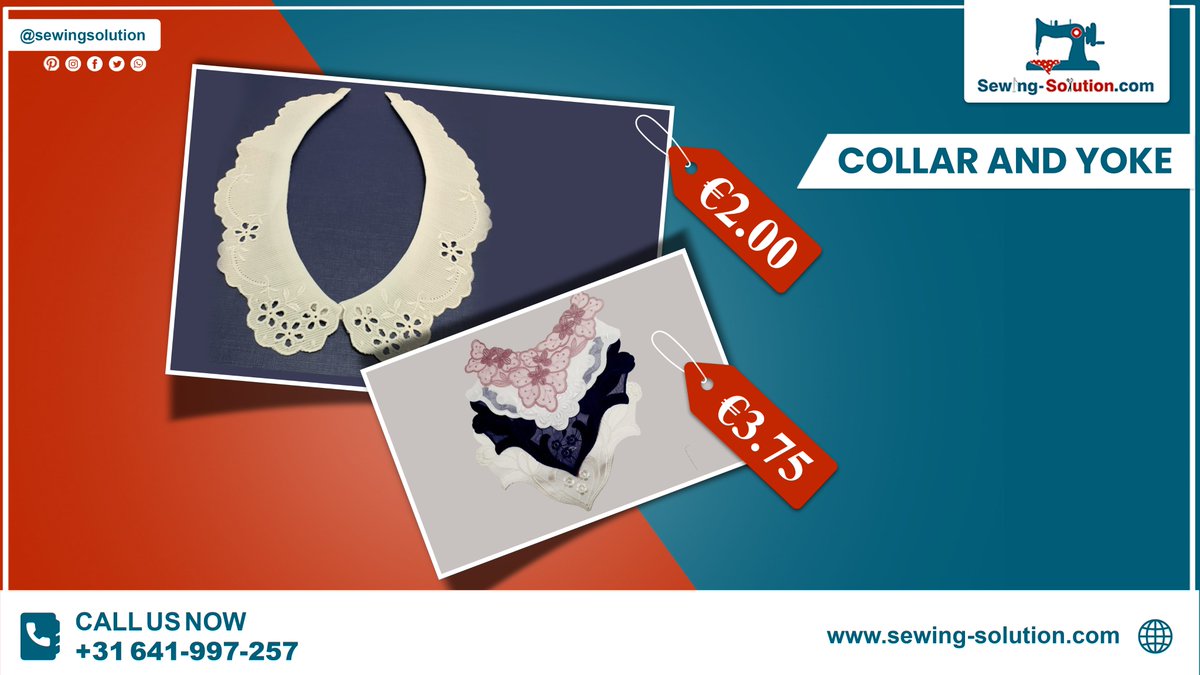 sewingsolutionn's tweet image. Collar and Yoke….

Shop now:sewing-solution.com 

#sewingsolutions #collarandyoke #collar #yoke #arts #DIY #contactus #share