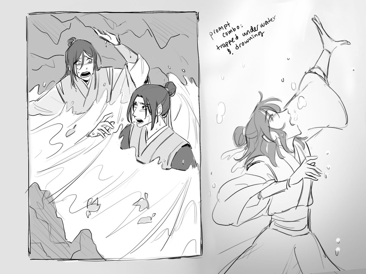 ( cw: drowning ) this one time, at xuanwu cave, 