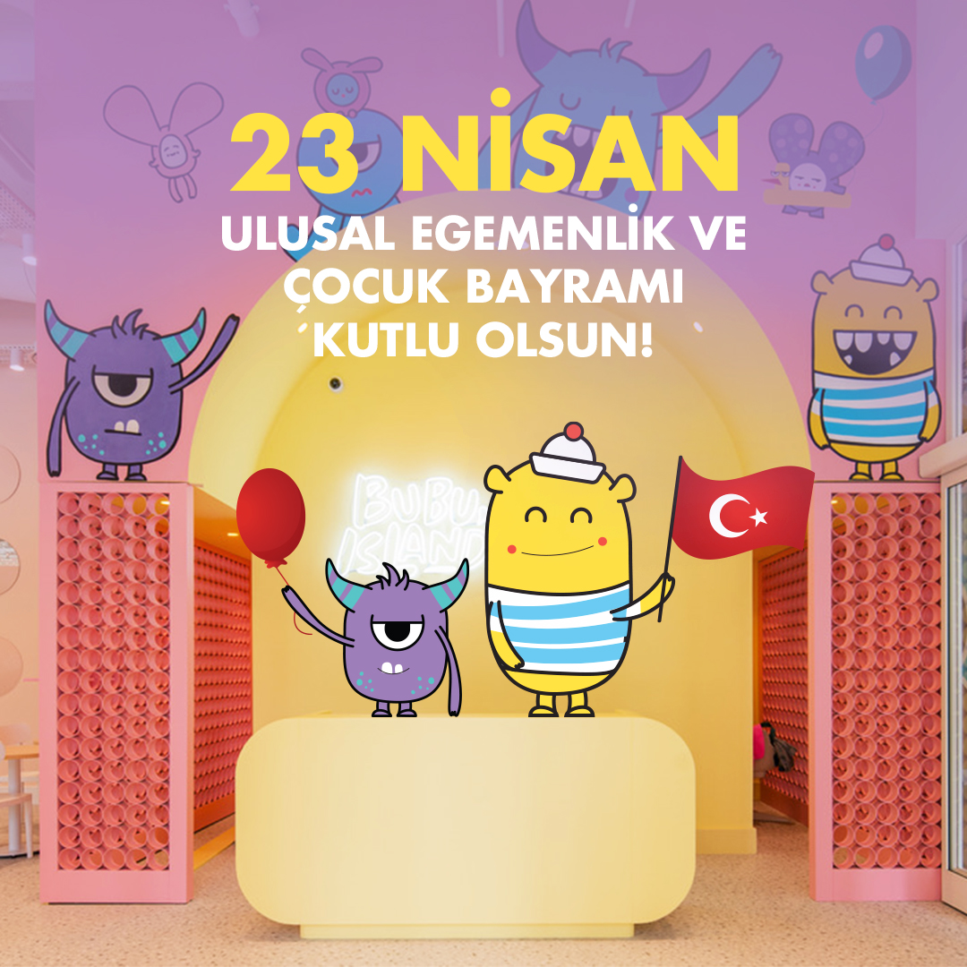 23 Nisan Ulusal Egemenlik ve Çocuk Bayramımız kutlu olsun. #23Nisan