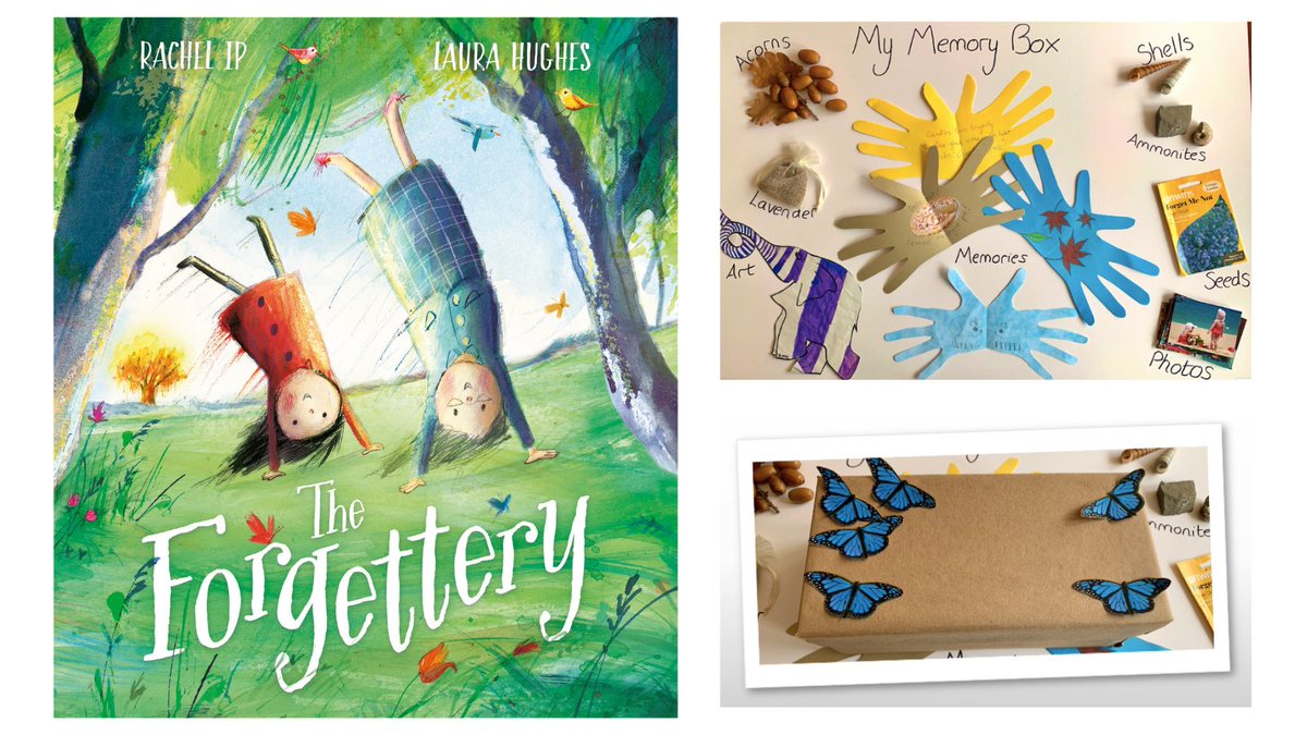 RachelCIp's tweet photo. Speaking to 125 kindergarten students about #TheForgettery &amp; they're making memory boxes inspired by the story. Here's what they're putting inside: flying fairies, rabbits, a blanket, trophy, hand-made book, medal, a ship, a helicopter &amp; more! @Laura_A_Hughes #WorldBookWeek 😍🦋 https://t.co/CB8aP1Sl4K