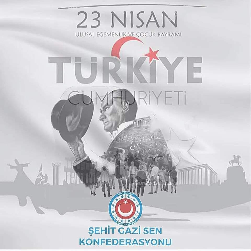 SKonfederasyonu's tweet photo. Barışın, sevginin, umudun ve kardeşliğin simgesi olan geleceğimizin teminatı, sevgili çocuklarımızın 23 Nisan Ulusal Egemenlik ve Çocuk Bayramı’nı ve Türkiye Büyük Millet Meclisinin açılışının 102. yıldönümünü en içten duygularımızla kutluyoruz. Bayramımız kutlu olsun. https://t.co/P9d8uUvuAh