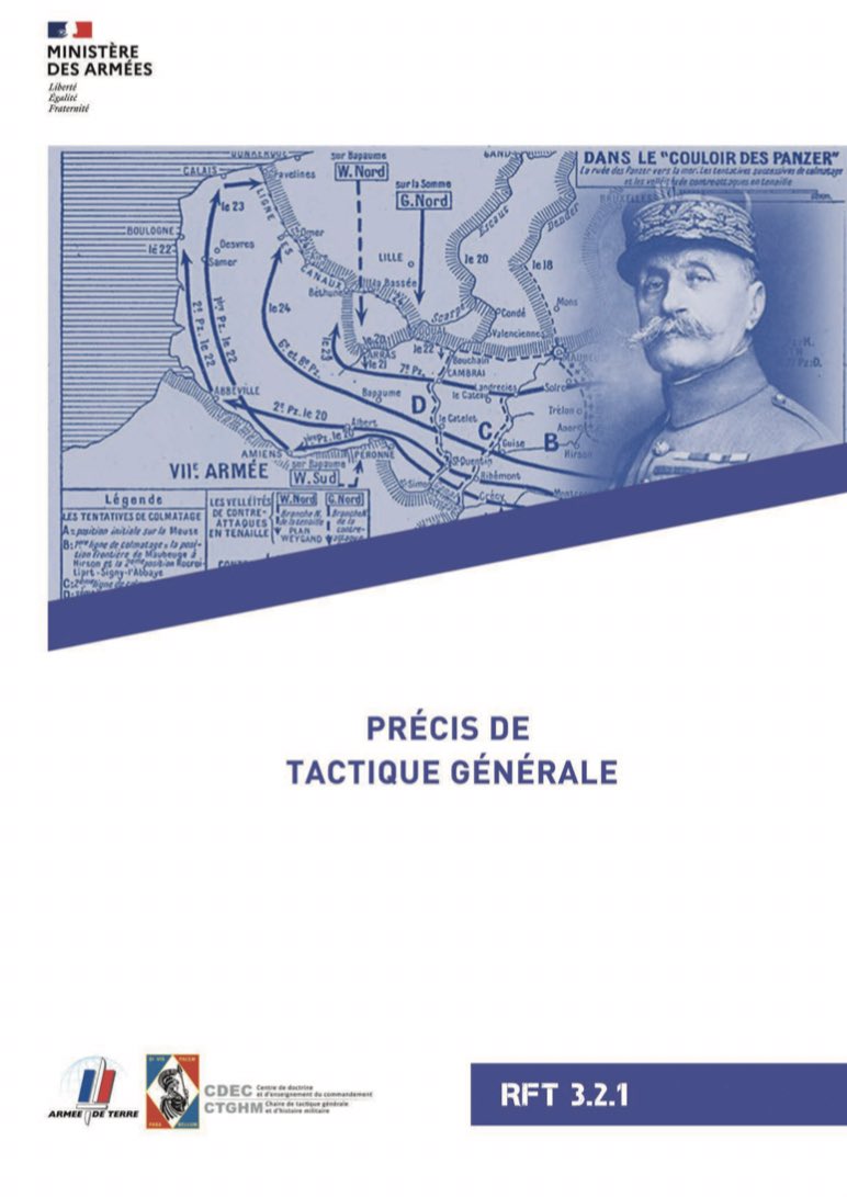 Ma lecture du week end 😬 : le tout nouveau Précis de Tactique générale publié par @CDECAdT ⬇️
c-dec.terre.defense.gouv.fr/images/documen…